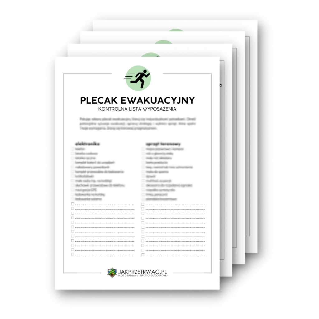 Bagout Bag - checklista wyposażenia (PDF)